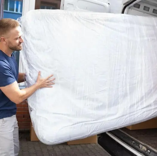How to pack a mattress for moving